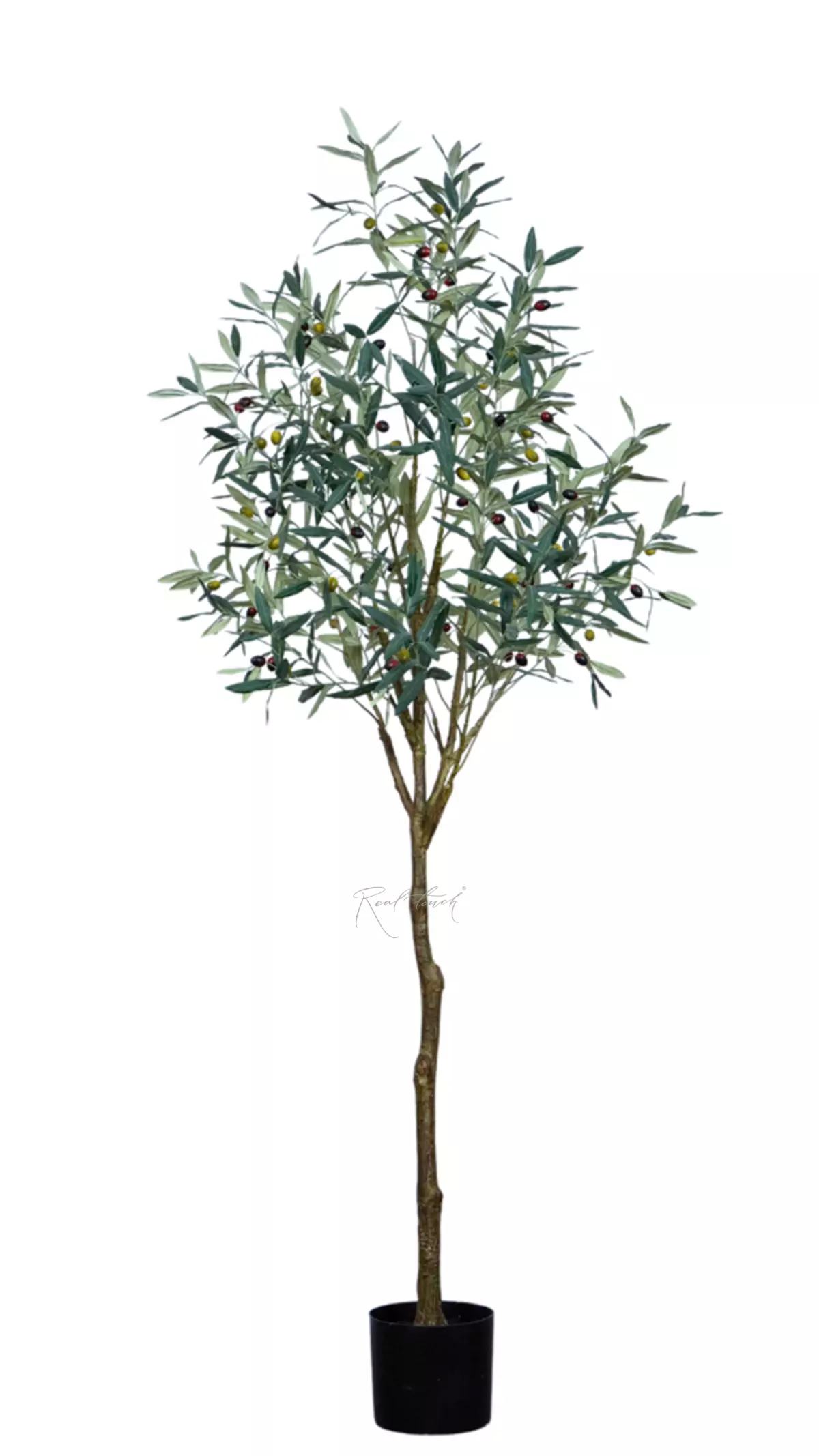 Artificial Olive Tree, Slim Shape, 180 cm, in pot - green Artificial Olive Tree, Slim Shape, 180 cm, in pot - green