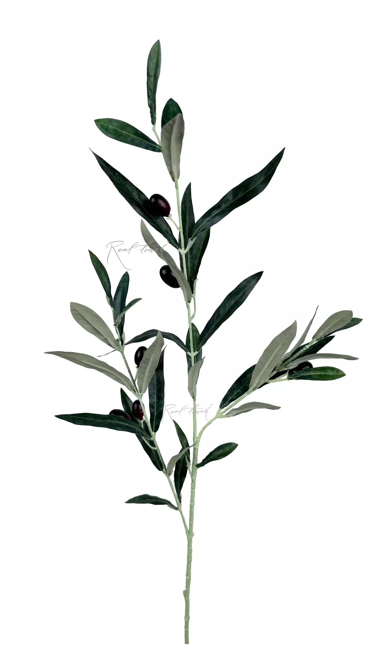 Olive branch with fruits medium 76cm ( UV & Fire Protection ) - green Olive branch with fruits medium 76cm ( UV & Fire Protection ) - green