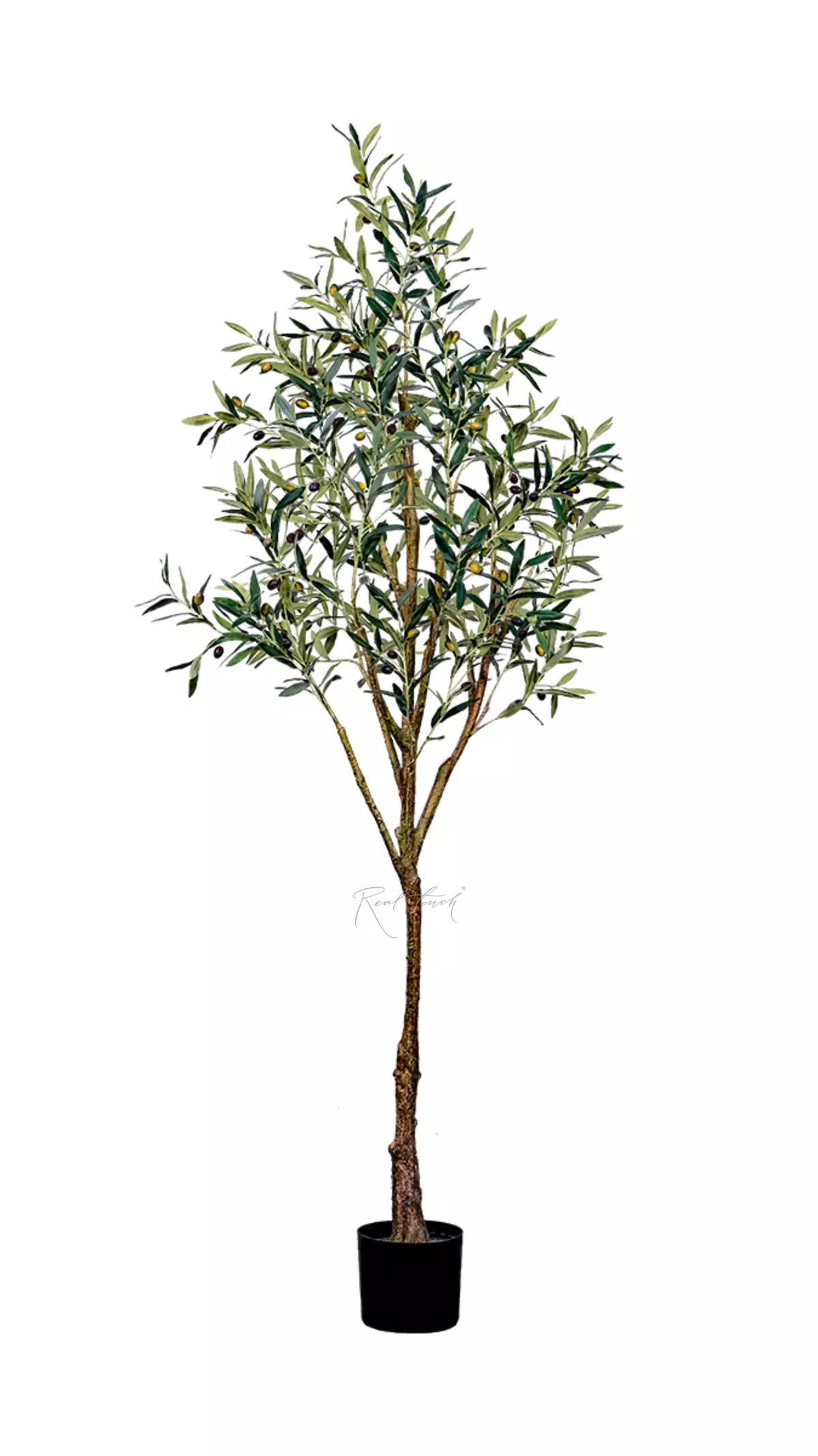 Artificial Olive Tree, Slim Shape, 240 cm, in pot - green Artificial Olive Tree, Slim Shape, 240 cm, in pot - green