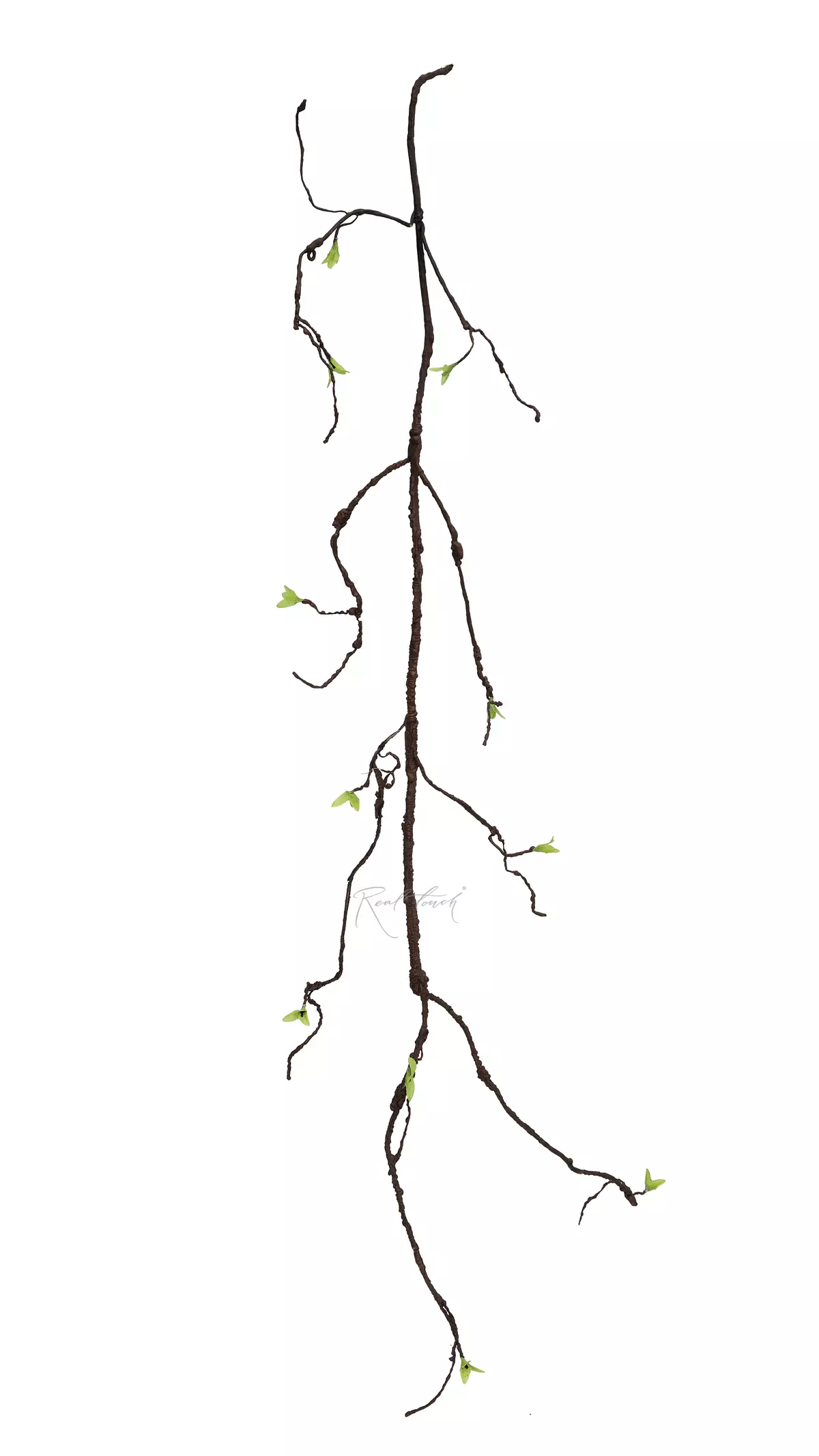 Branch Real Touch 165 cm (with leaves) - Brown