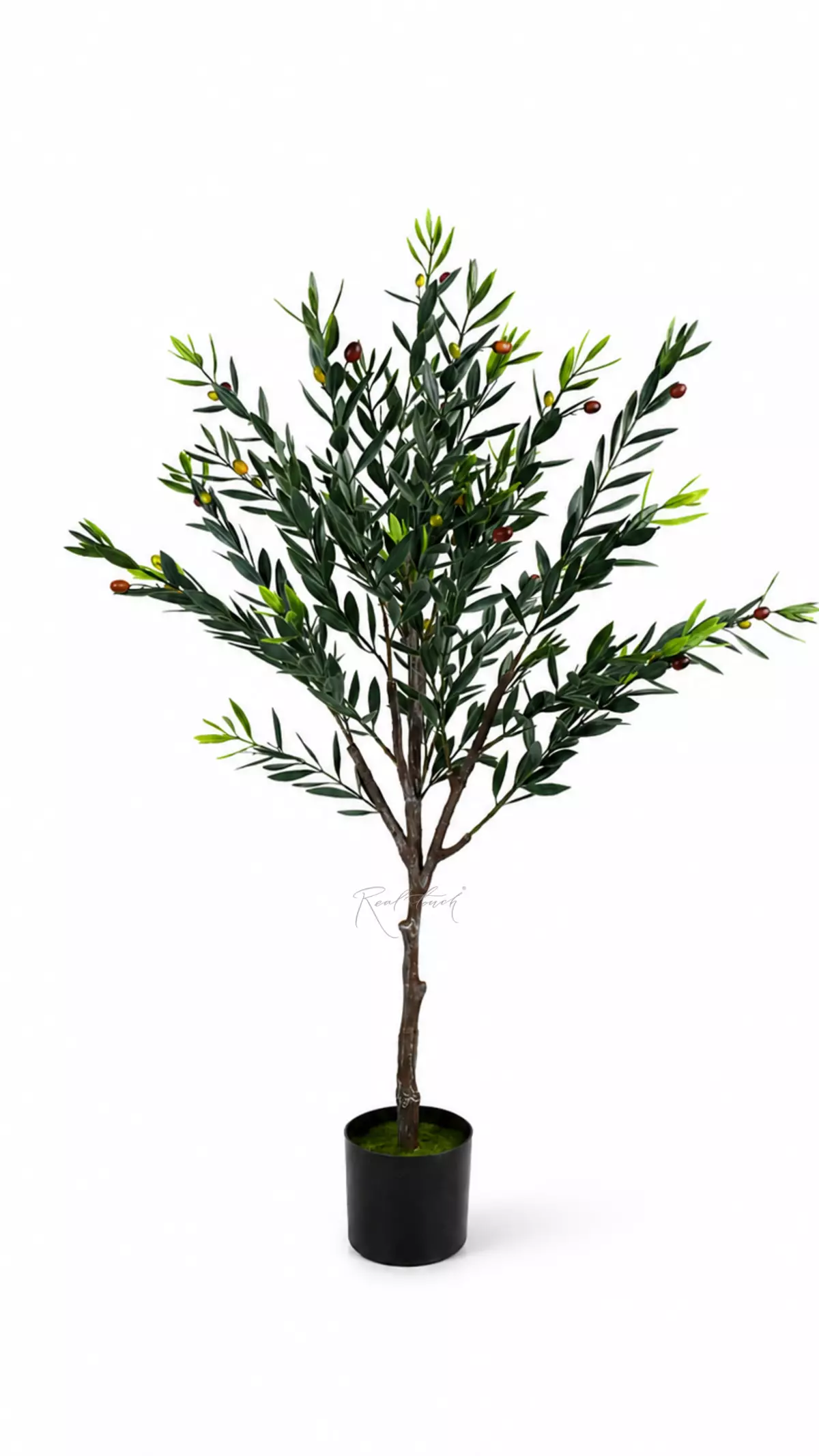 Artificial Olive Bush 125 cm in pot - green Artificial Olive Bush 125 cm in pot - green