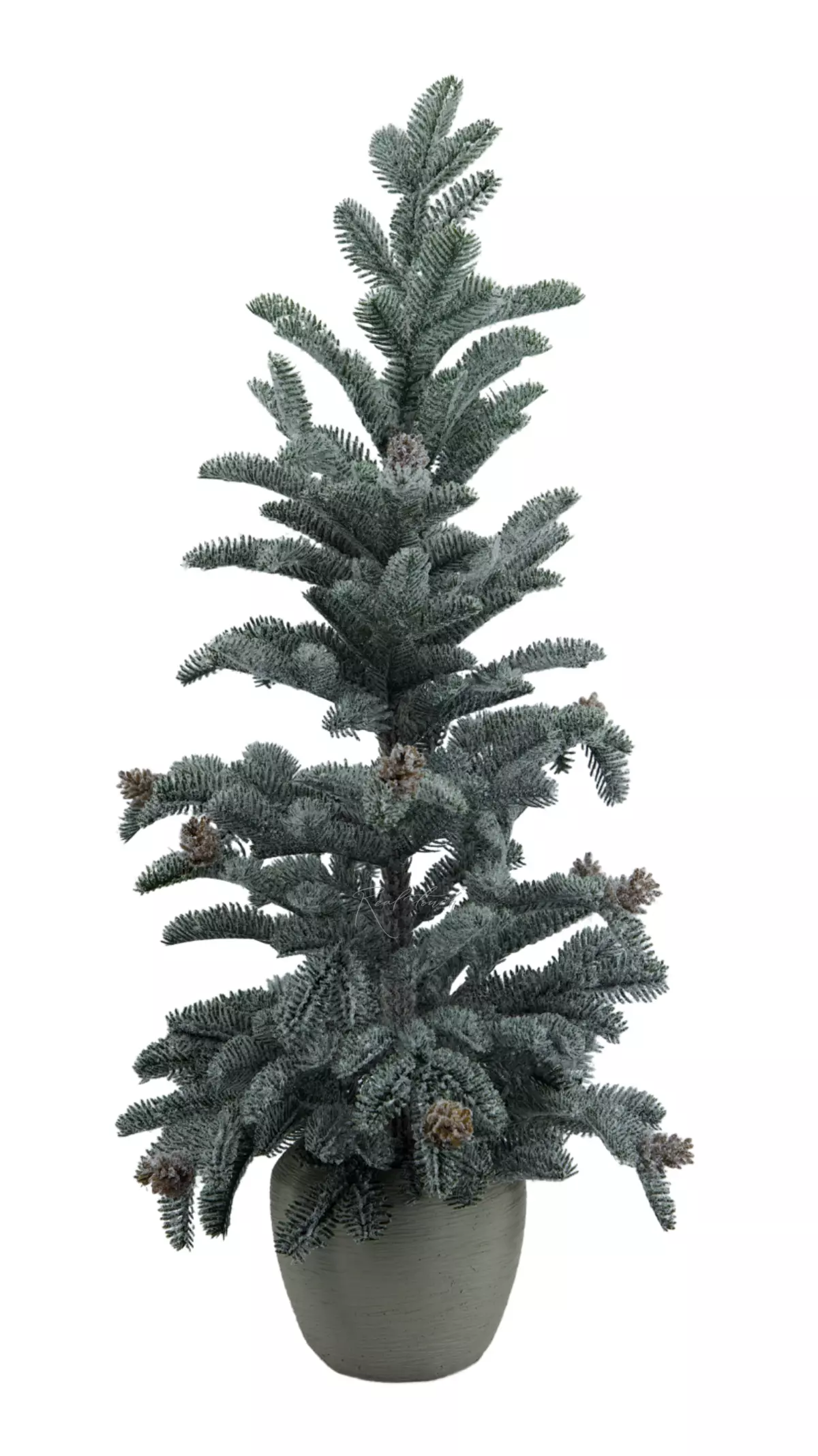 Christmas tree Real Touch (type 4) 70cm with thin twigs - white