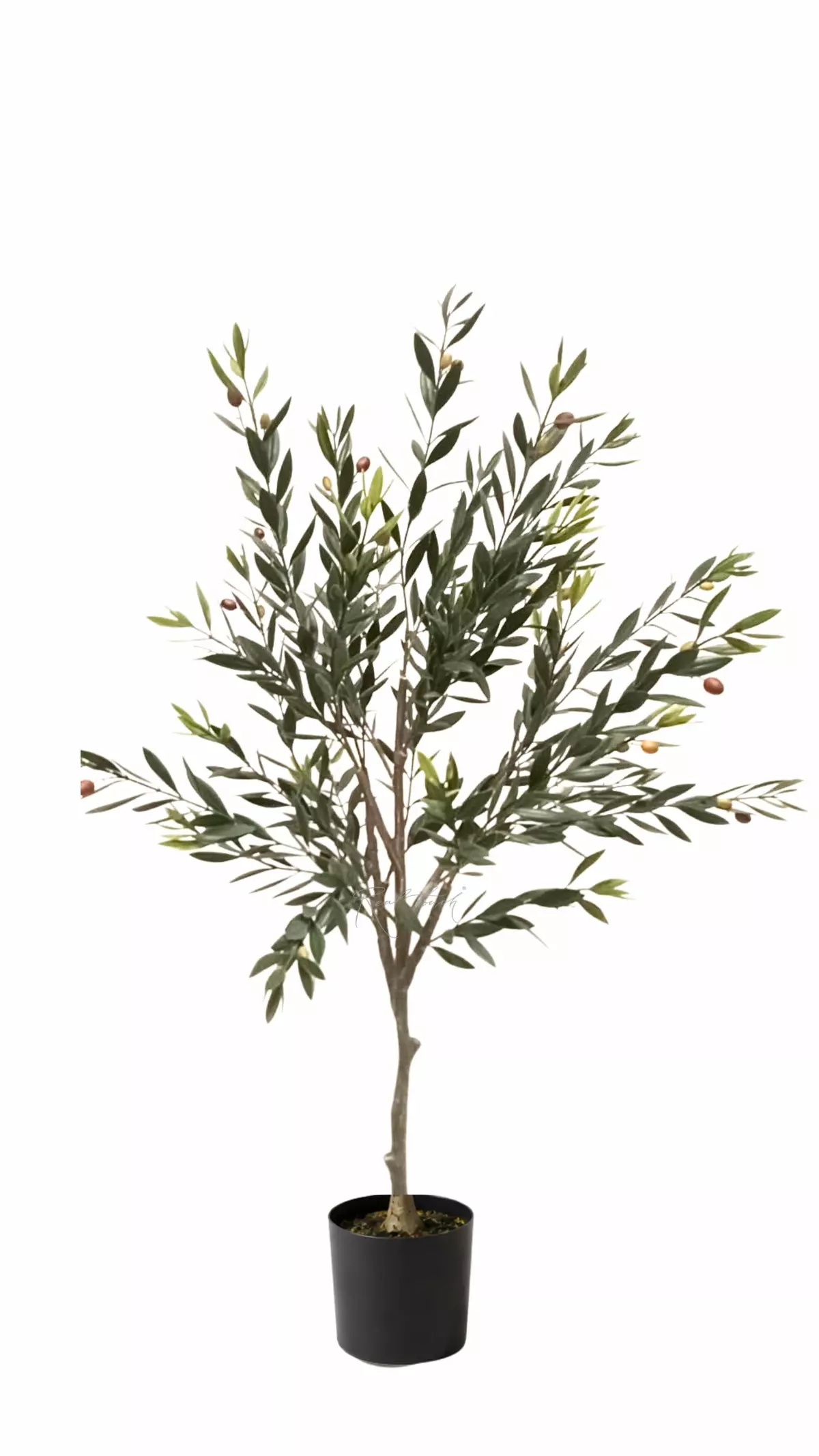 Artificial Olive Bush 120 cm in pot - green Artificial Olive Bush 120 cm in pot - green