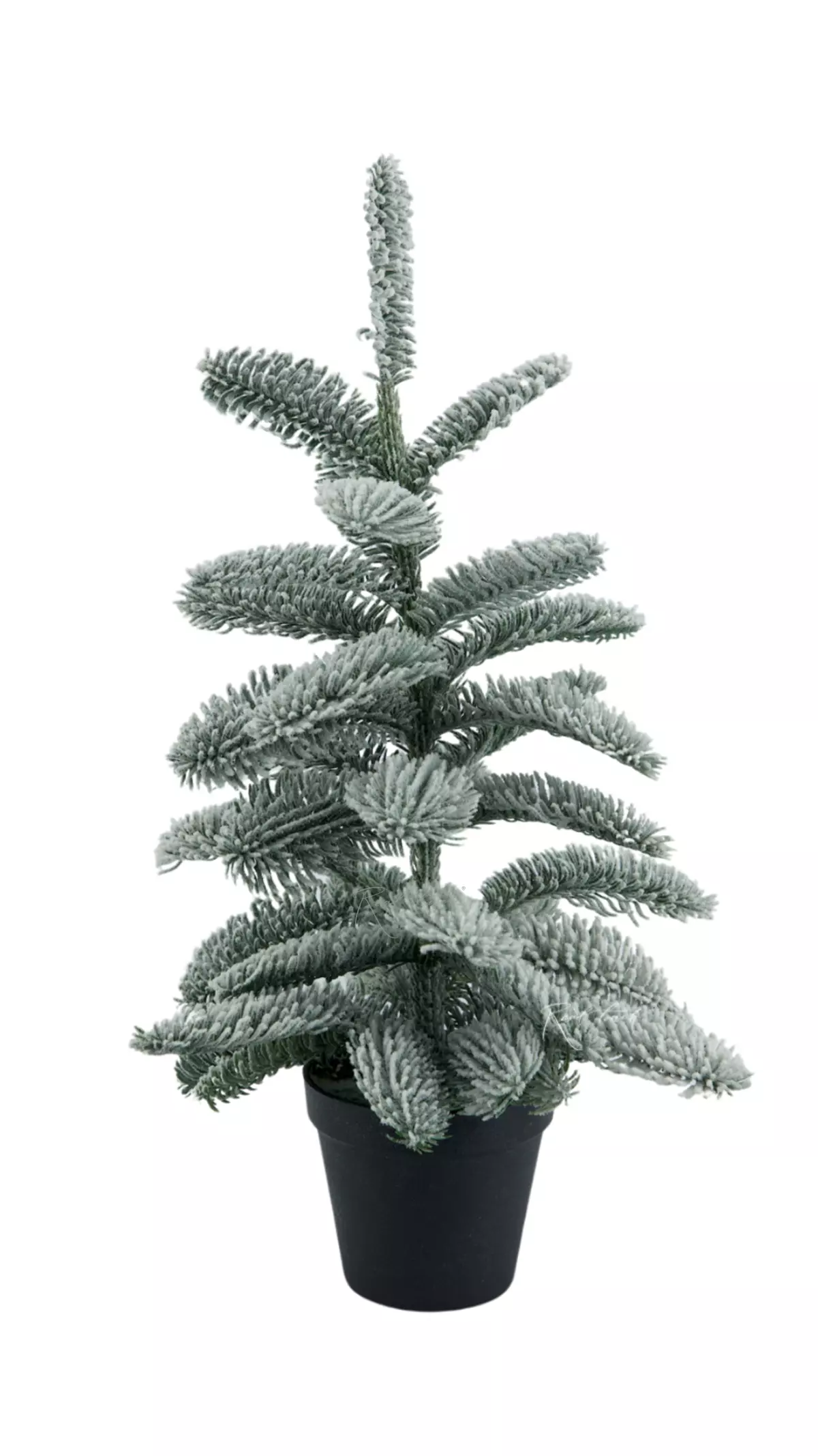 Frosted Christmas tree Real Touch (type 1) 50cm - white